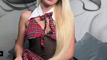 Pov dirty schoolgirl blowjob pussy dildo dirty talk!