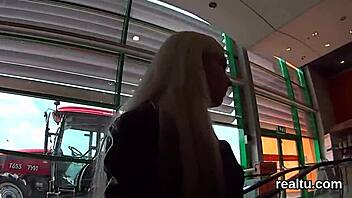 ravishing czech teen gets clothes ripped in shop before hardcore pov pounding!