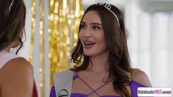 Divorced Big Tits Lesbians Fuck New Roommates Hard