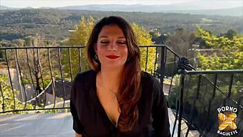 lola's dream body brunette milf takes massive cock deep