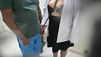 doctor seduces patient for steamy hospital sex encounter