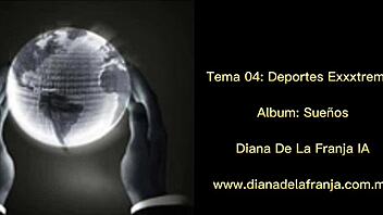 diana de la franja rocks extreme sports at the club