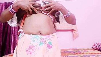 Desi housewife rides tailor with dirty telugu talk 😘🔥