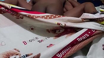 slamming screaming ebony girl pussy doggy cum part one