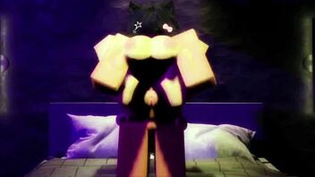 Fucking My Hot Roblox Neighbor's Big Tits Creampie!