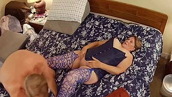 granny stripper carmen angels fucks dildo gets creampie orgasm cumshot