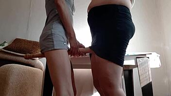 Two women rub intimately until they FLY to ORGASM