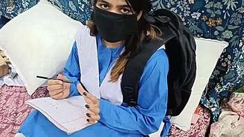 Pakistani Coed's Tight Pussy Gets Fucked Raw By Old Teacher Deep