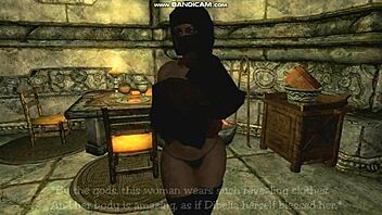 skyrim anri seducer rides raegars big cock tits bouncing hard