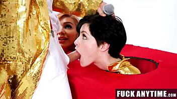 tv worthy babe earns cash fucking hard in every position