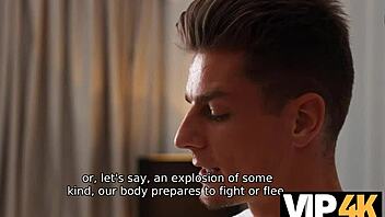 VIP4K Brunette Mature Teacher Joins American Group Sex Bang