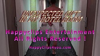 Hotel surprise massage turns into wild pussy fuck!