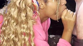 vicky menage slurps massive interracial bbc eagerly