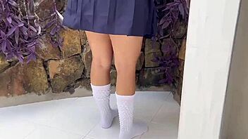 Perverted Stepmom Milks Horny Stud's Huge Load!