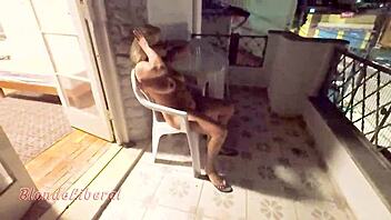 trailer: public balcony fuck with married woman caught on camera