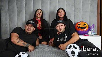 Foreplay Tease Before Swingers Share Hot Wives And Girlfriends