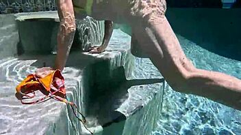 We swam naked in Hawaii Kai private pool!