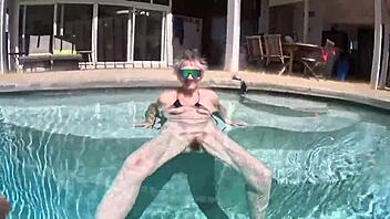 We swam naked in Hawaii Kai private pool!