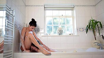 best latina shower sex compilation with creampie licks and wet orgasms