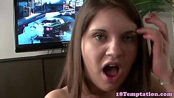 watch my 18+ booty jerk this throbbing dick pov