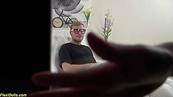 Flexi Ballerina Teen Doll Extreme Deepthroat Big Cock Facial