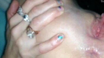 Curvy blonde amateur pornstar bangs big tits group style