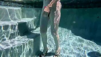 We swam naked in Hawaii Kai private pool!