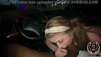 taylor blake deepthroats rome majors' bbc in car before wild fuck!