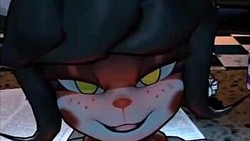 big tits ass creampie monster cock fnaf puppet compilation