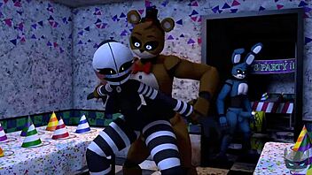 big tits ass creampie monster cock fnaf puppet compilation