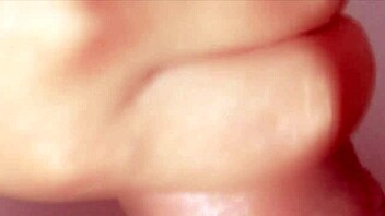 Japanese beauty sucks cum close-up then fucked deep