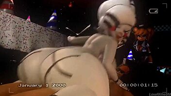 big tits ass creampie monster cock fnaf puppet compilation