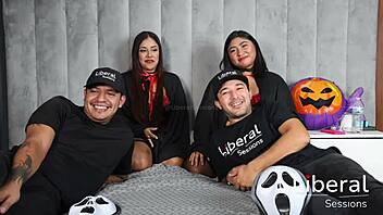 Foreplay Tease Before Swingers Share Hot Wives And Girlfriends