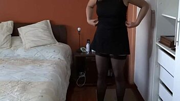 First sneaky fuck with curvy sister-in-law while wife sleeps next door.