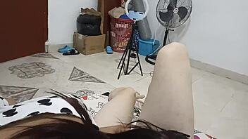 Petite Brunette Prostitute Rides Big Cock After Cheap Payment