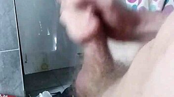Huge monster cock erupts in epic Cape Town cumshot