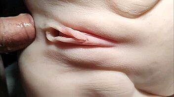 crisp closeups of fuck doll's shaved pussy stretched by toys