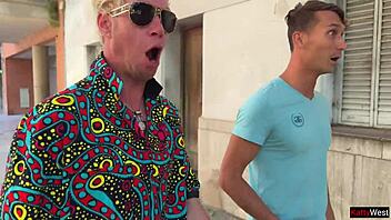 student girls flash panties seduce guys for public park group bang episode 3!