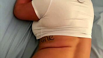 Slutty Schoolgirl's Big Booty Bounces to Huge Cumshot on Ass