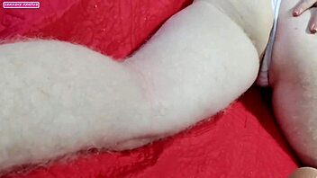 Blonde milf kisses passionately before interracial creampie fuck