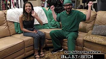 aria nicole creampied during ultrasound pov closeup