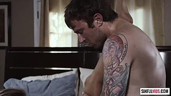 Chad Alva Cums On Britney Amber's Hairy Bush