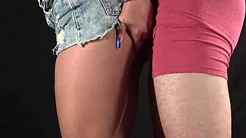 she loves being tied while i fuck her standing doggystyle 😈🔥