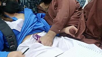 Pakistani Coed's Tight Pussy Gets Fucked Raw By Old Teacher Deep