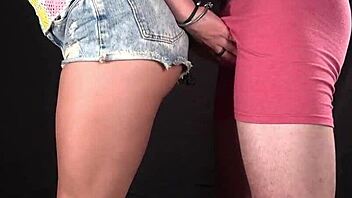 she loves being tied while i fuck her standing doggystyle 😈🔥