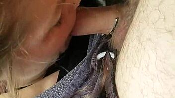 Watch Her Swallow Every Drop in Explosive Cum in Mouth Blowjob!