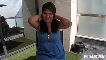 Camila bow's huge tits bounce wildly in pov polvazo fuck