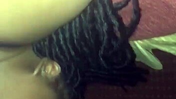 ghetto bitch gags hard on monster bbc with deepthroat face fucking