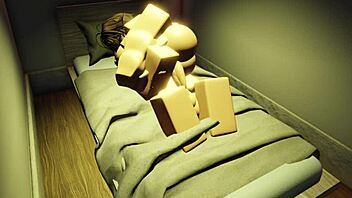 Big Cock Birthday Gift Fills Her with Cum