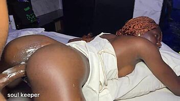 church ebony whore takes load deep in pussy